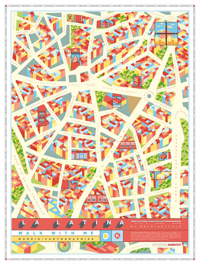 Guida e Mappa La Latina 2
