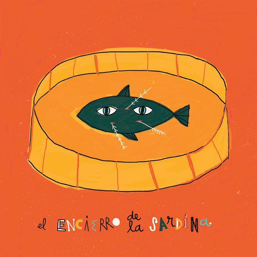 Peces pensantes - Traditionelle Illustration