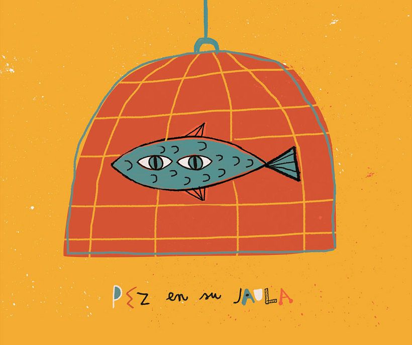 Peces pensantes - Traditionelle Illustration