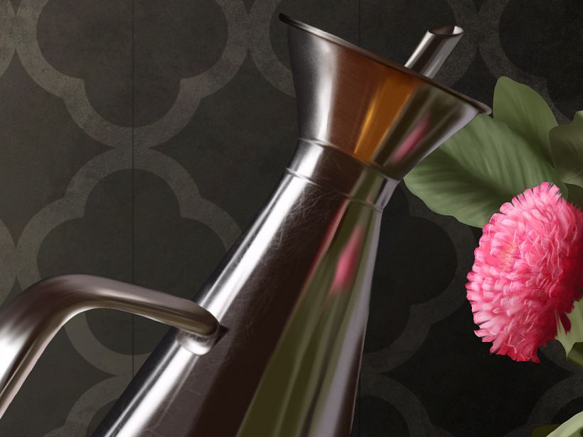 Recortes - Pintura digital realizada con los dedos en el Ipad 3