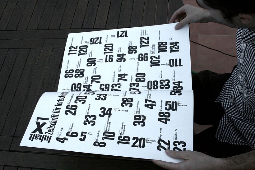 "X" Magazine, revista cultural: Disseny Editorial 3