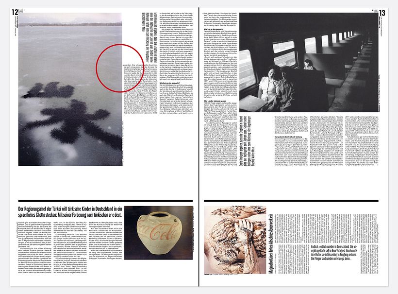 "X" Magazine, revista cultural: Disseny Editorial 11