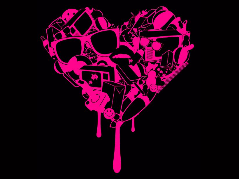 Camiseta corazón 0