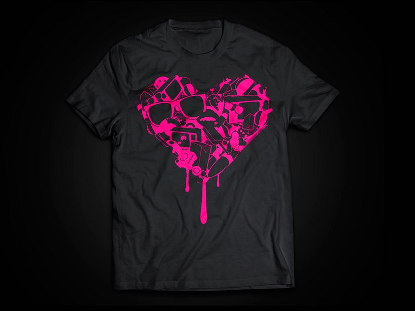 Camiseta corazón 1