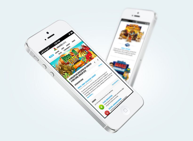 Social Point Responsive Website 2