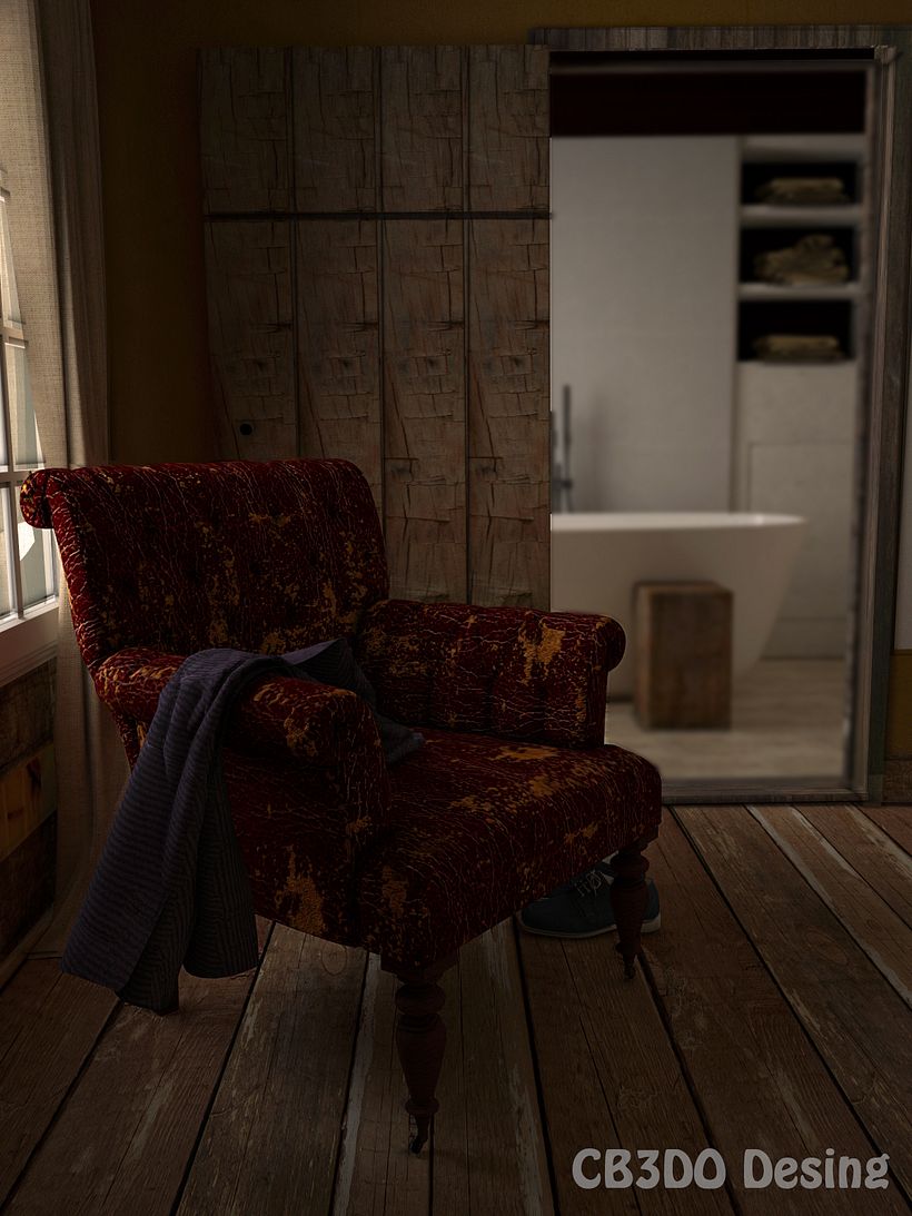 Interior con sillon 2