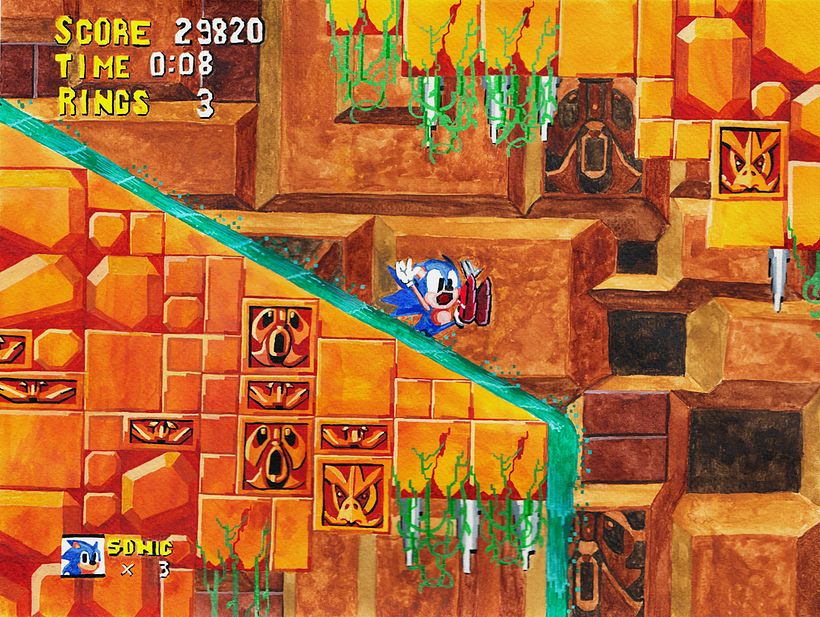 De la pantalla al lienzo: una mirada pictórica a los videojuegos 16