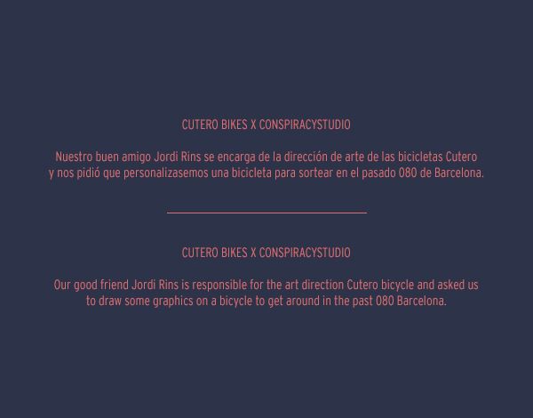 CUTERO BIKES X CONSPIRACYSTUDIO 1