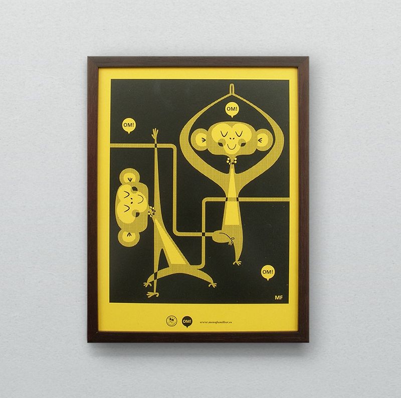 ¡Camiseta Mono OM! 2