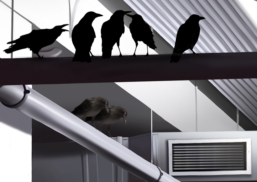 Envidia - Pintura digital realizada con los dedos en el Ipad 4