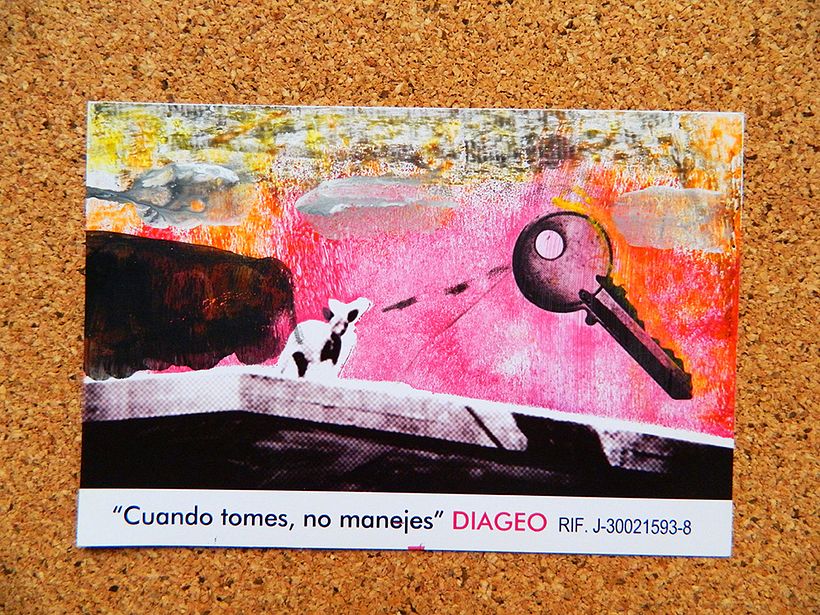 Pampero PEMDLC 2013 - DIAGEO (Consumo responsable) - Traditional illustration