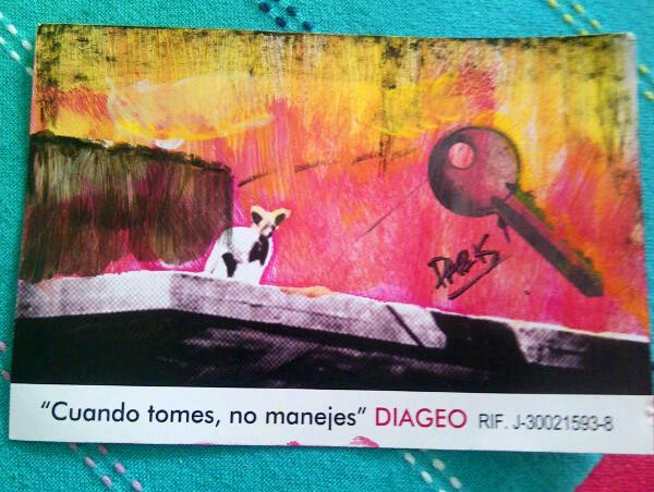 Pampero PEMDLC 2013 - DIAGEO (Consumo responsable) - Traditional illustration