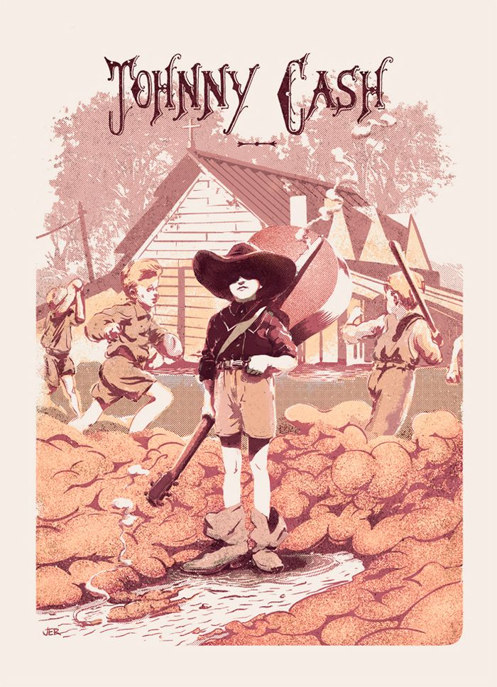 Johnny Cash - Poster commemorativo 0