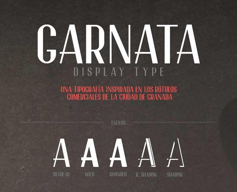 GARNATA Display (free font) 1