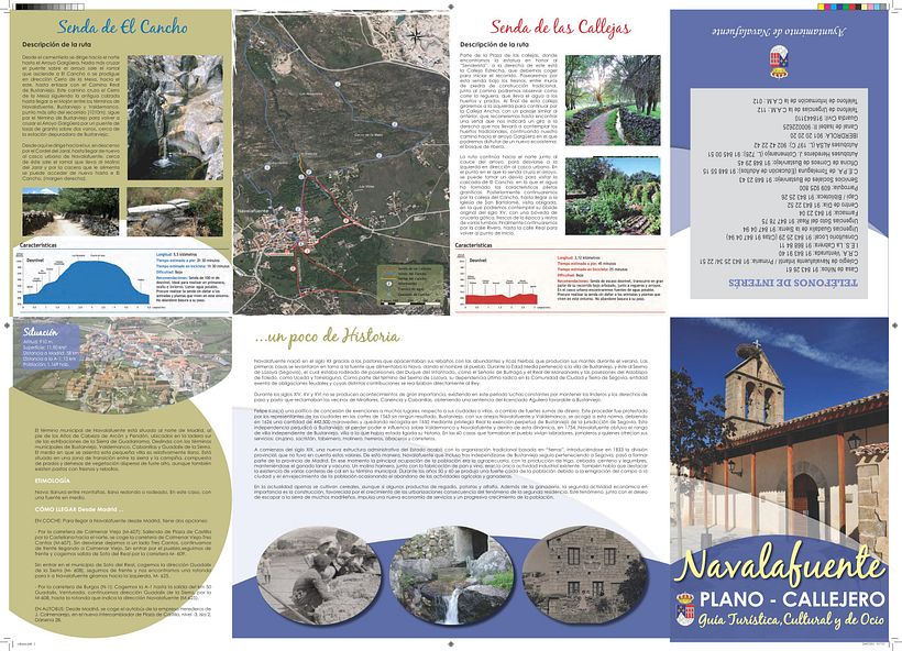 Callejero de Navalafuente - Desain