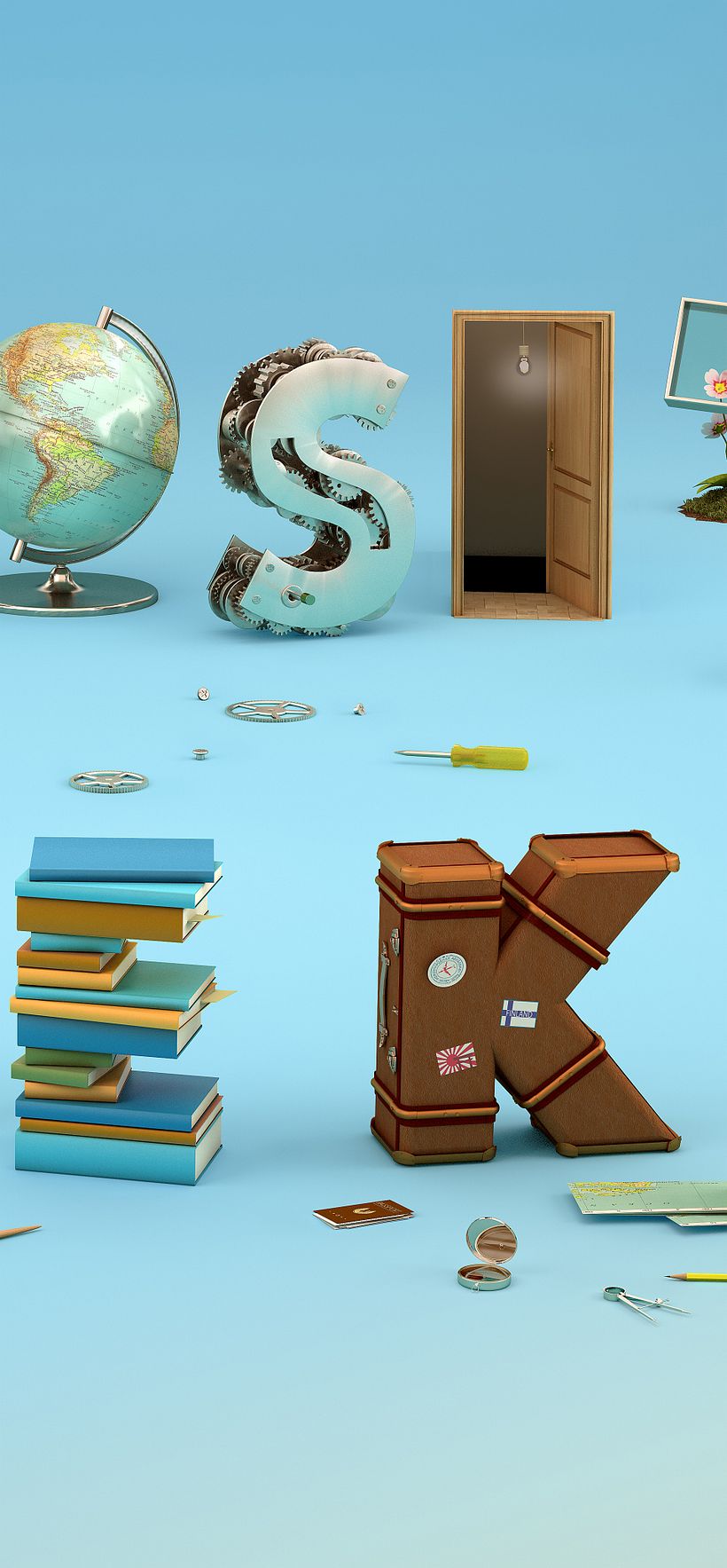 CURIOSITY IS THE KEY - THE POOOL MAGAZINE- OFFF FESTIVAL - 3D