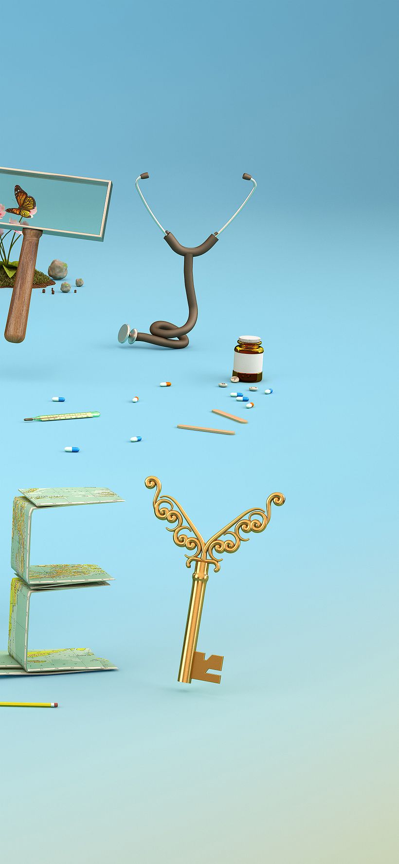 CURIOSITY IS THE KEY - THE POOOL MAGAZINE- OFFF FESTIVAL - 3D
