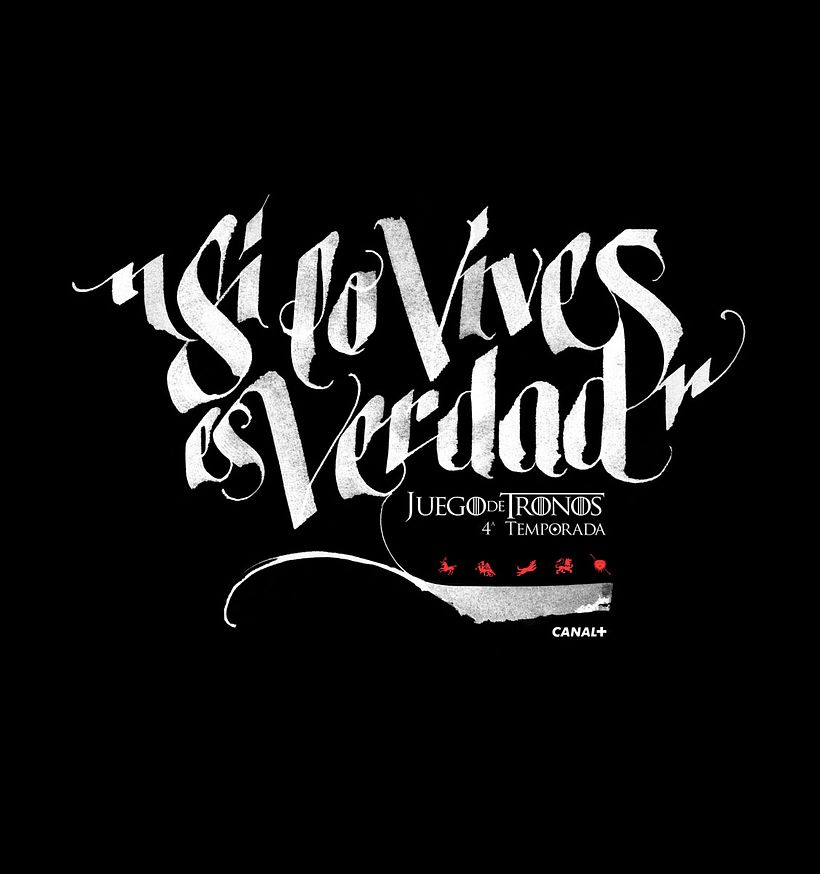 Camiseta Juego de Tronos Canal+ 0