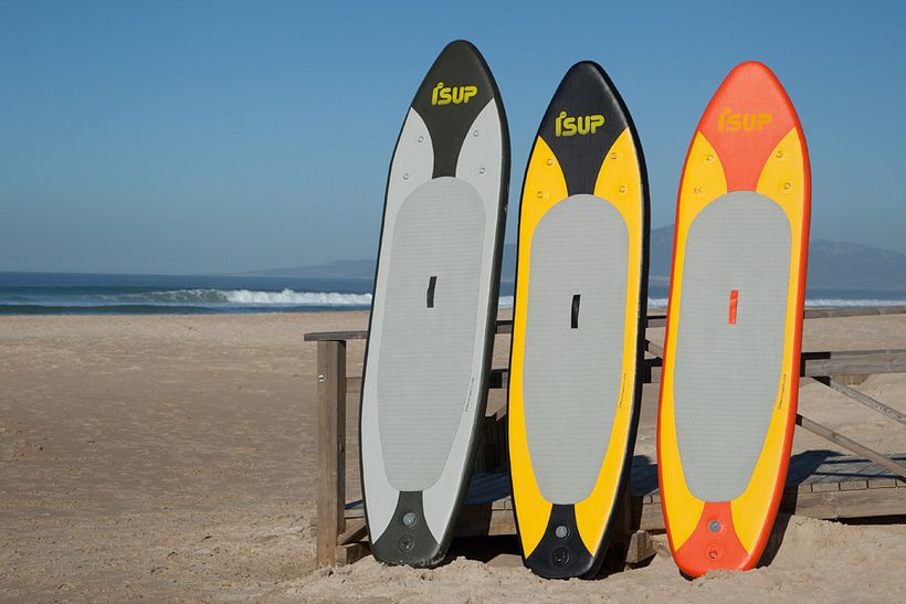 iSUP. Logo para Marca de Stand Up Paddle Surf 2