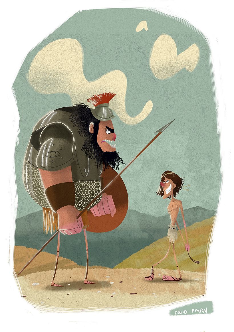 David y Goliath -1