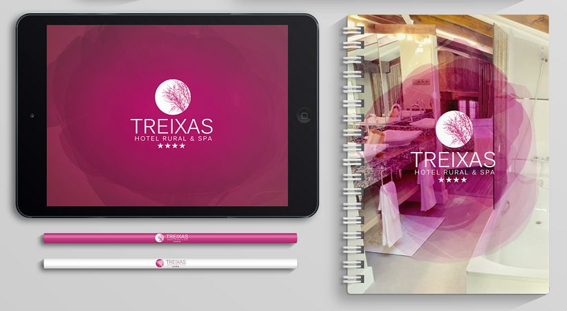 Treixas Hotel & Spa. Identidad corporativa 0