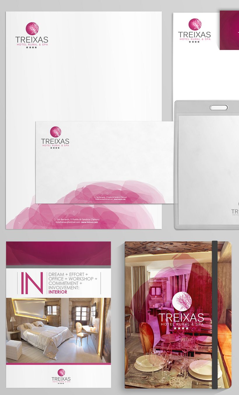 Treixas Hotel & Spa. Identidad corporativa 1