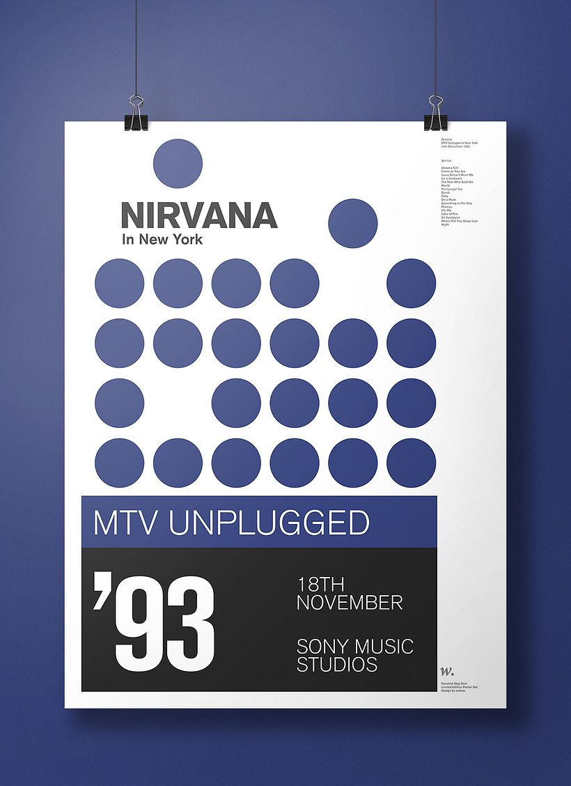 Greatest Gigs - Design