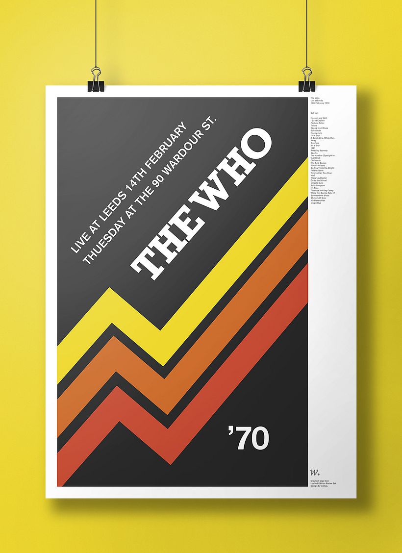 Greatest Gigs - Design