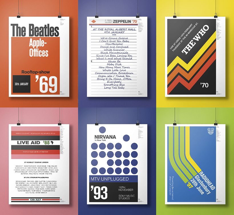 Greatest Gigs - Design