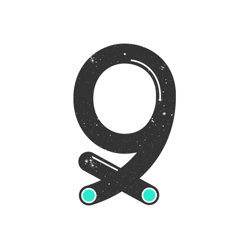 Numerografía #36daysoftype 9