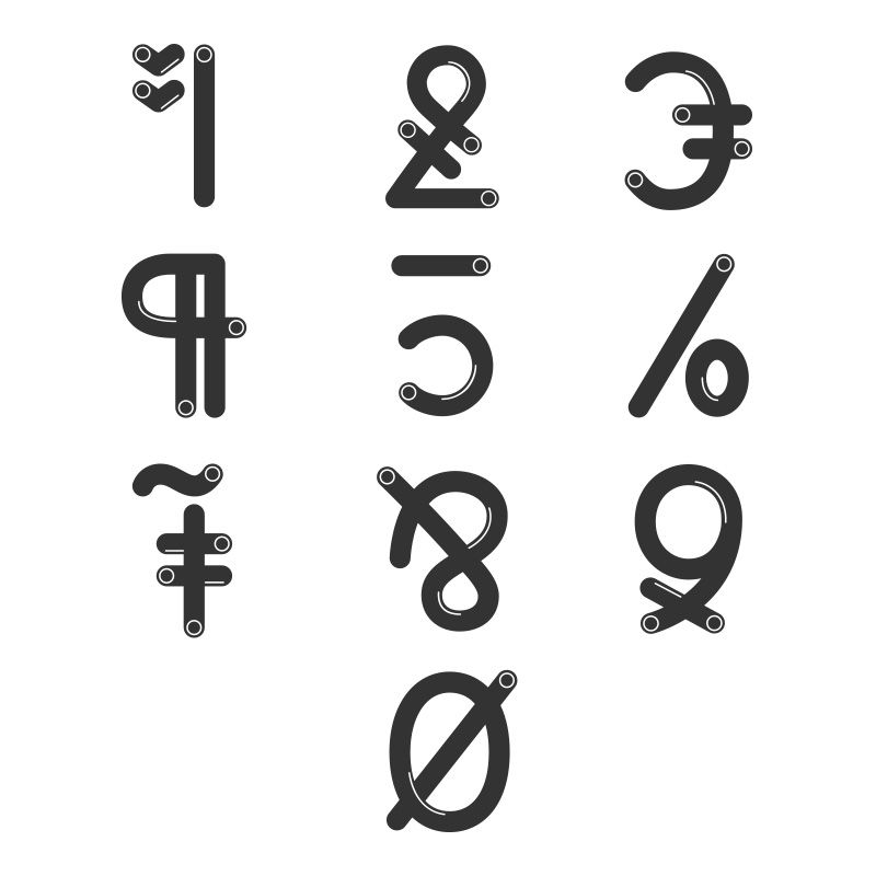 Numerografía #36daysoftype 11