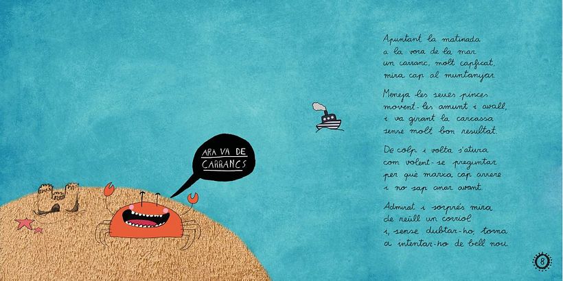 Libro Infantil "Ara va d'animals" 4