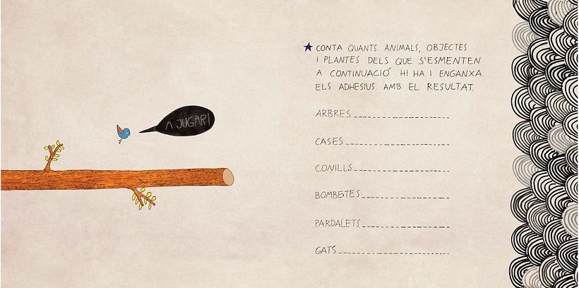 Libro Infantil "Ara va d'animals" 11