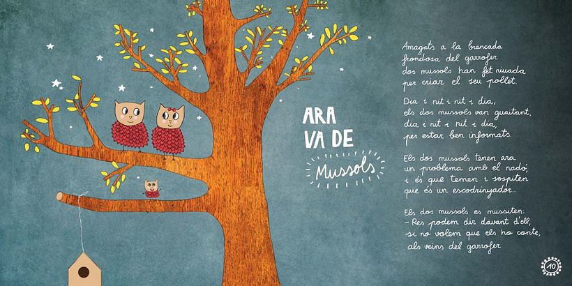 Libro Infantil "Ara va d'animals" 8
