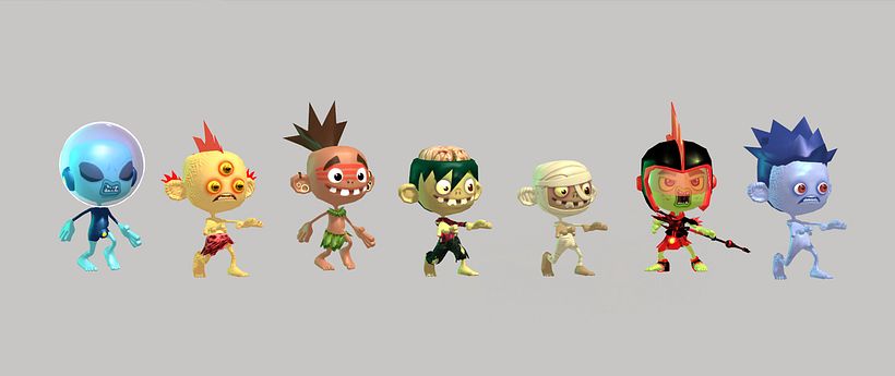 Kid Fury. 3D Models for Unity 3d !  1