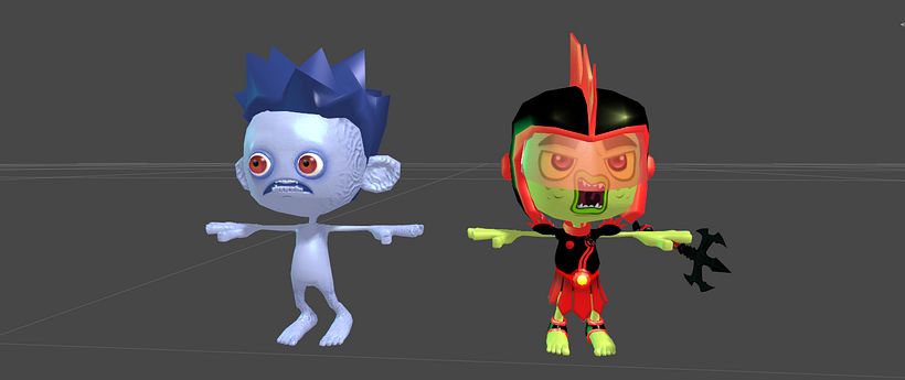 Kid Fury. 3D Models for Unity 3d !  5