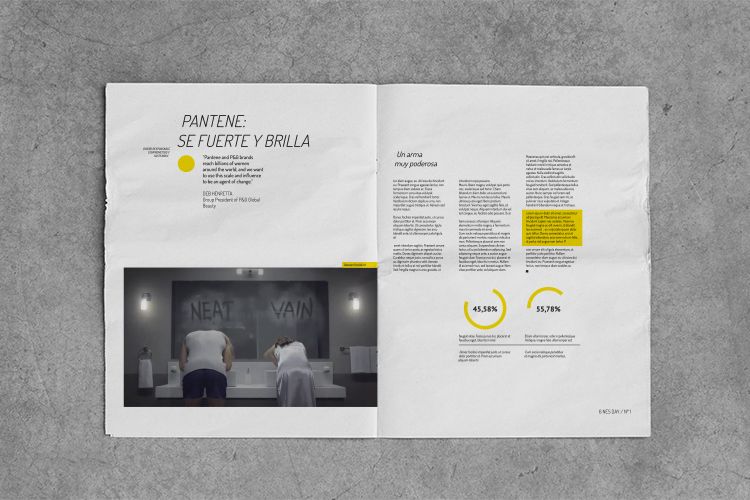 Diseño editorial / NewsDay,  para  Hoy es el día, estudio de diseño sostenible. 3