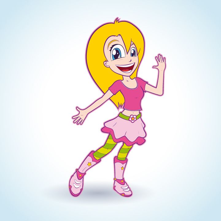 Diseño de personaje paso a paso: Chica estilo manga y cartoon 5