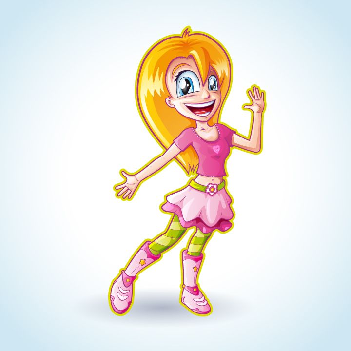 Diseño de personaje paso a paso: Chica estilo manga y cartoon 8