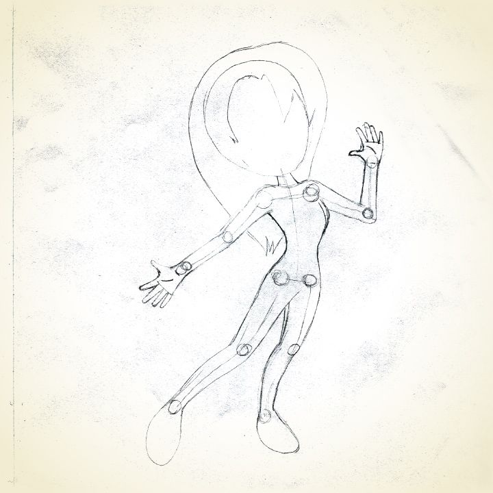 Diseño de personaje paso a paso: Chica estilo manga y cartoon 10