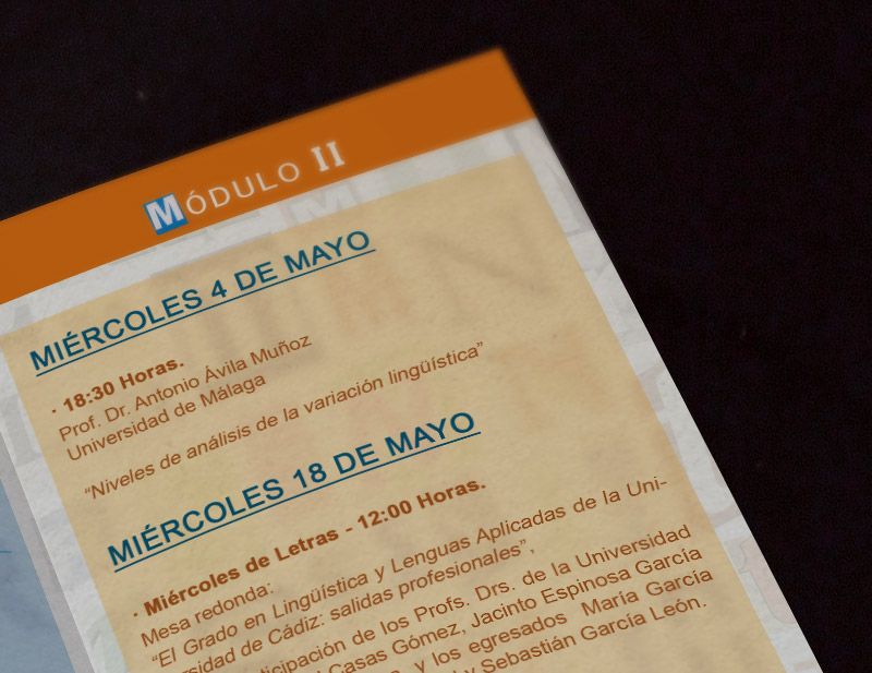 Universidad de Cádiz - Diseño e Impresión - Grafik Tasarım