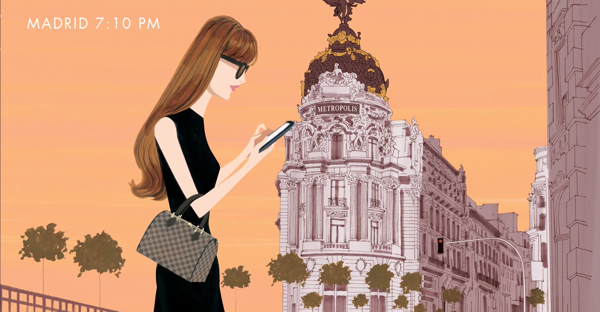 Louis Vuitton e-commerce / m-commerce campaign  13