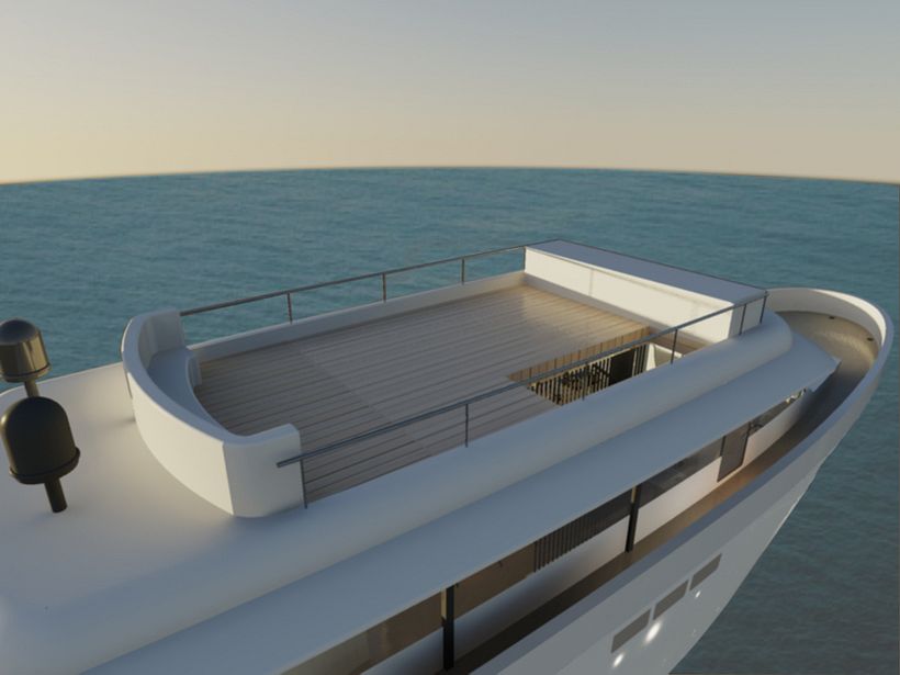 Vivienda en un Barco - 3D