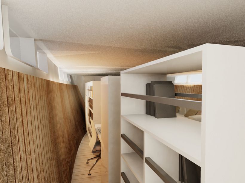 Vivienda en un Barco - 3D