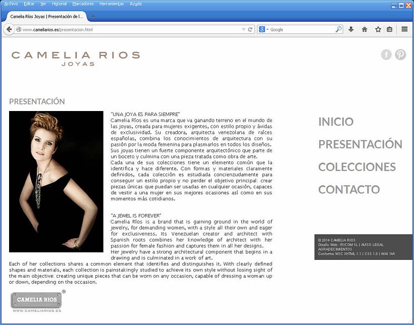 Web Camelia Ríos Verano 2014 0