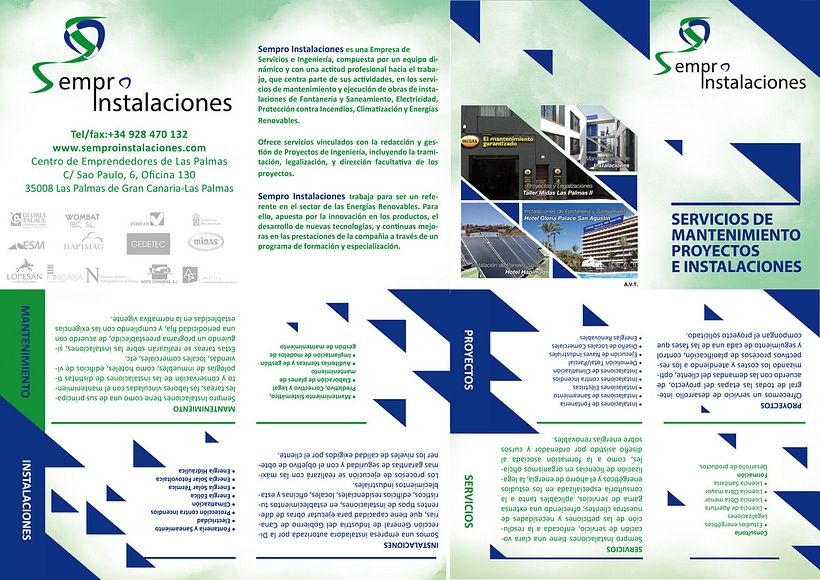 Imagen de empresa realizada para Sempro Logo, Pagina web ... 2