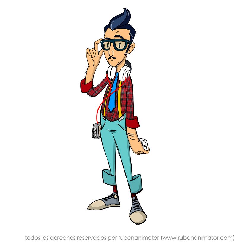 Diseño de personajes descartados. -1