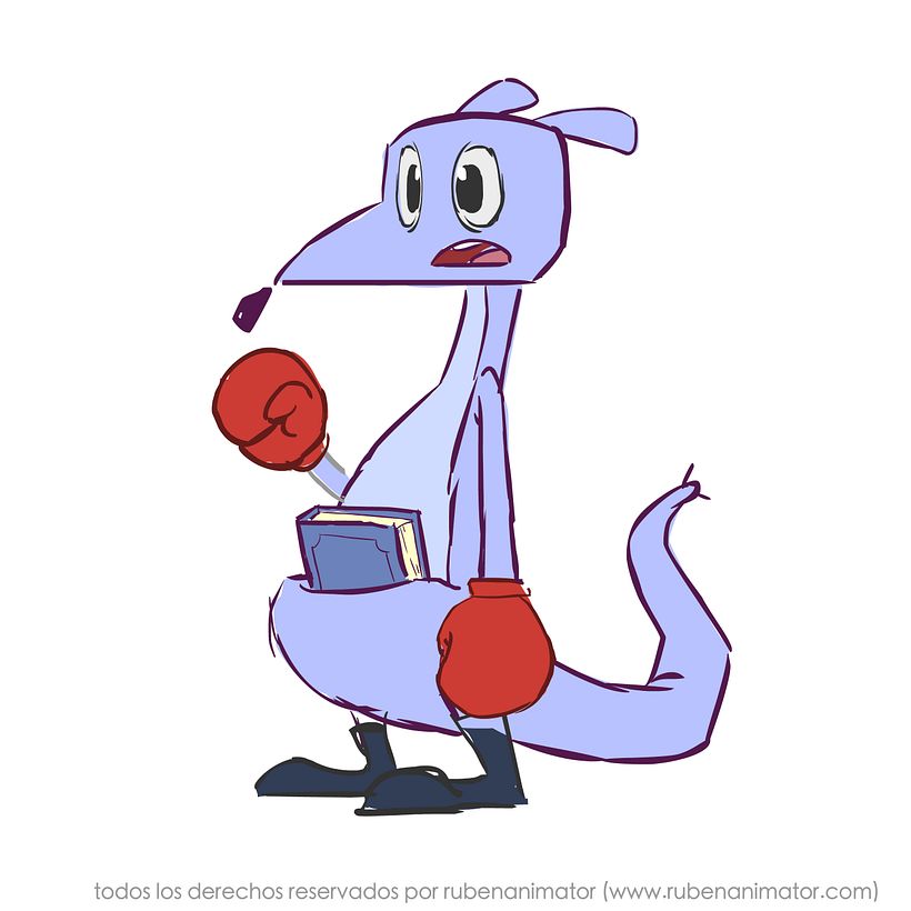 Diseño de personajes descartados. 3