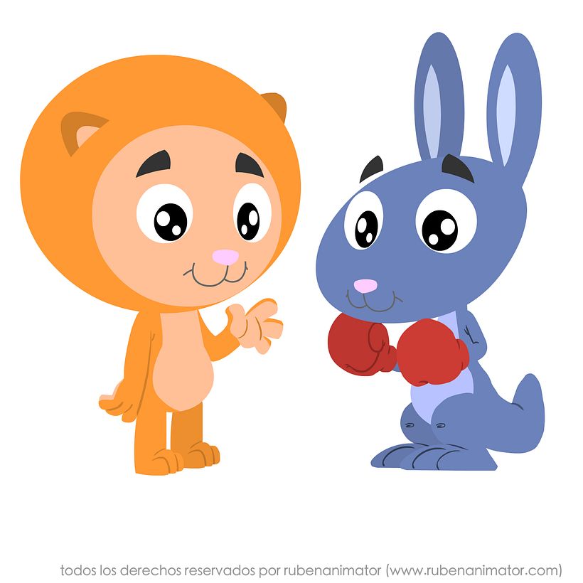 Diseño de personajes descartados. 8