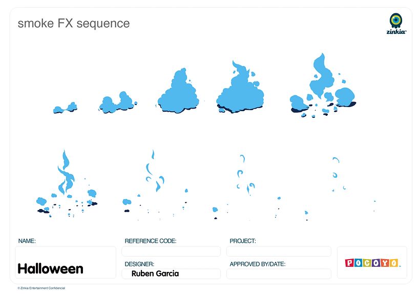 Pocoyó Halloween (Making off) 4